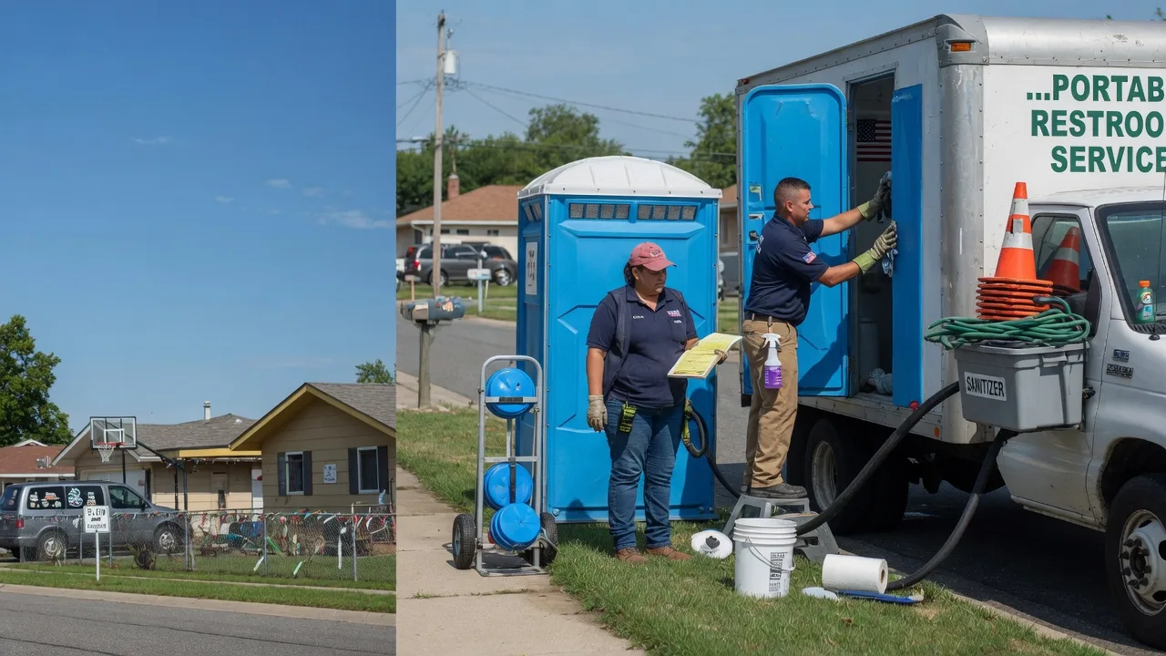 Portable Toilet Rental in Baton Rouge, LA near me